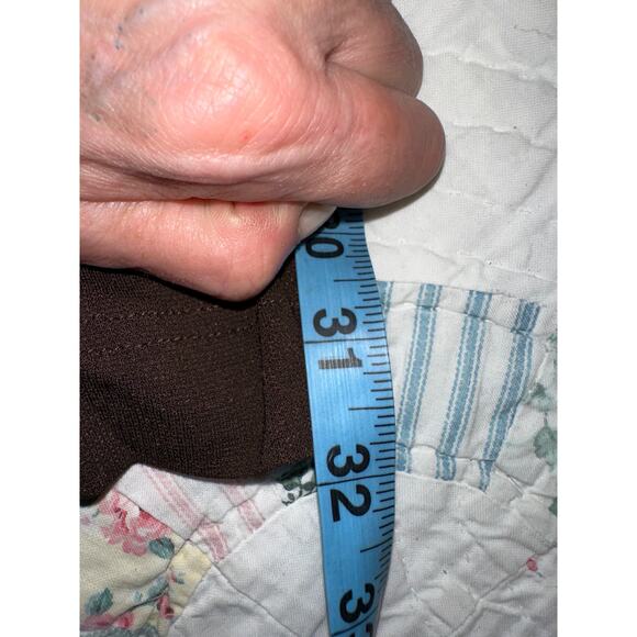 VINTAGE 80's MOSCHINO BROWN "CRUISE ME BABY" PANTS MADE IN ITALY 10 - Picture 8 of 8